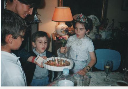 Moi a l'anniversaire de ma sister